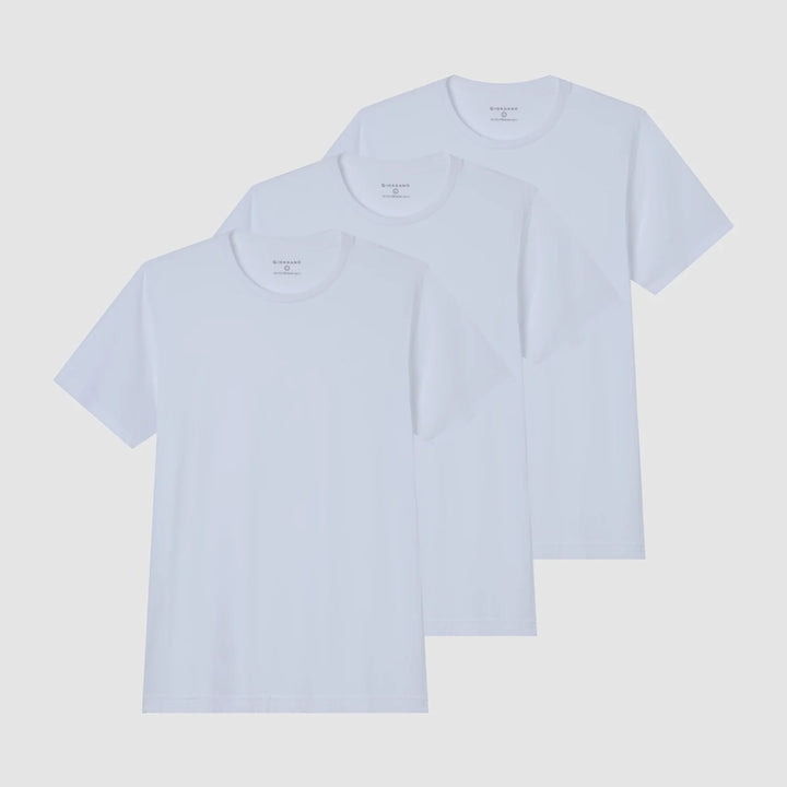 3-Pack Cotton Crew Neck Tees