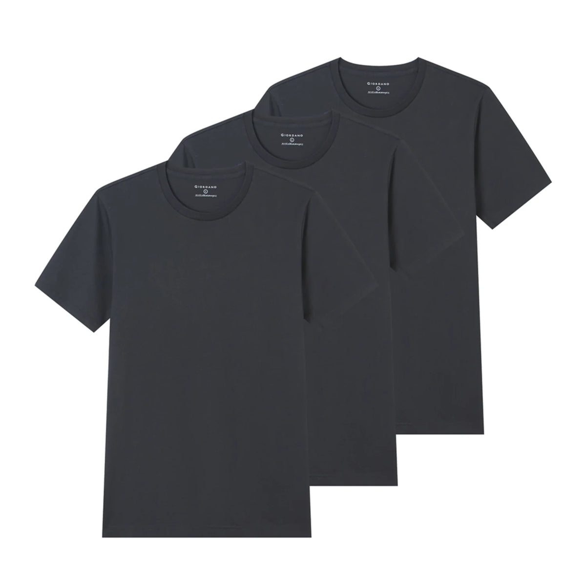3-Pack Cotton Crew Neck Tees — view 7