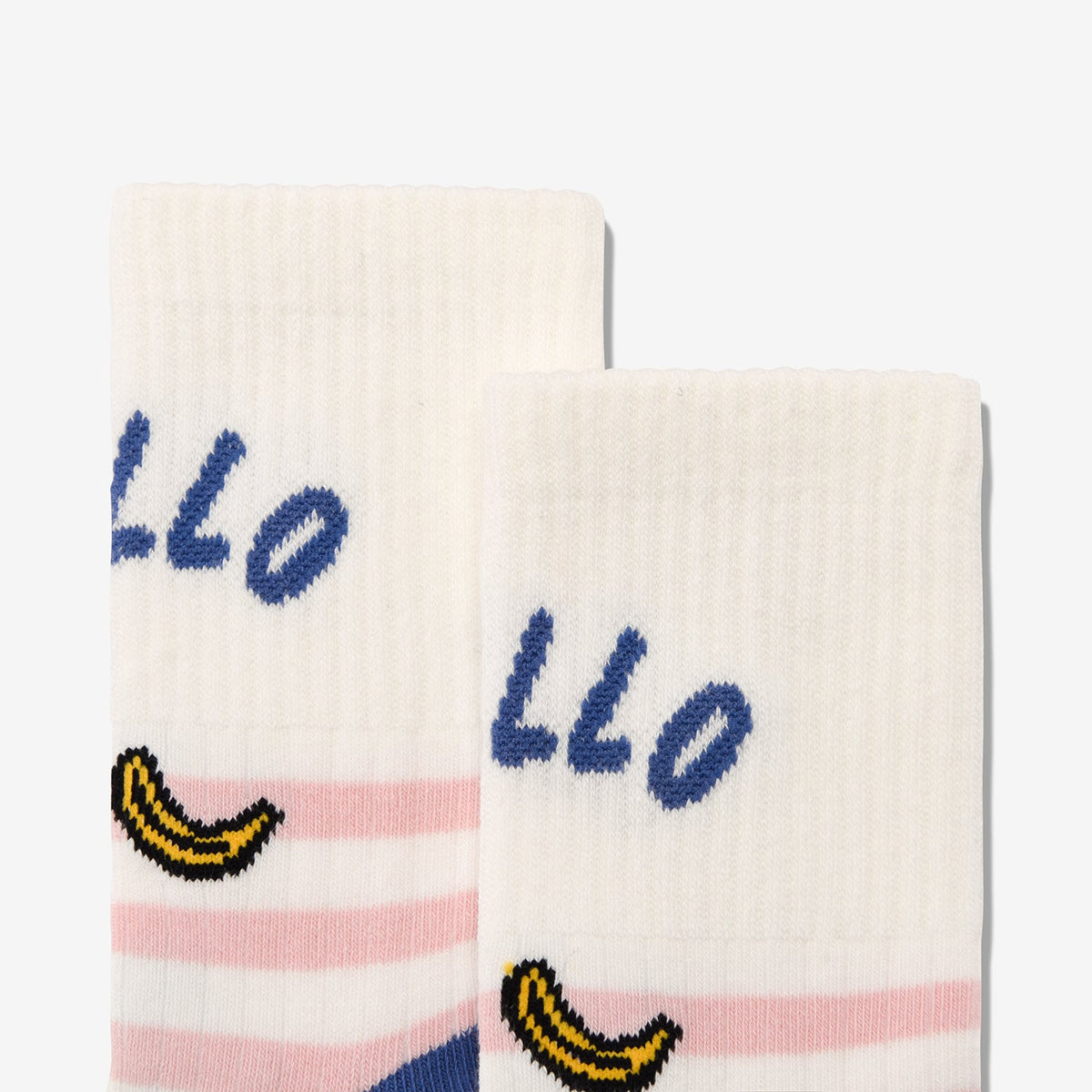 2-Pair Minions Long Socks (Pink)