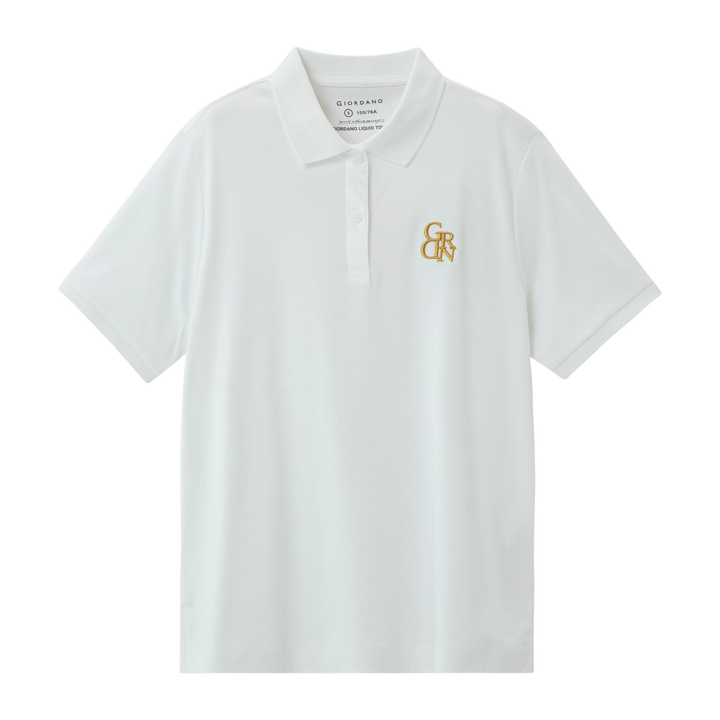 Liquid Touch Embroidered Slim Fit Polo
