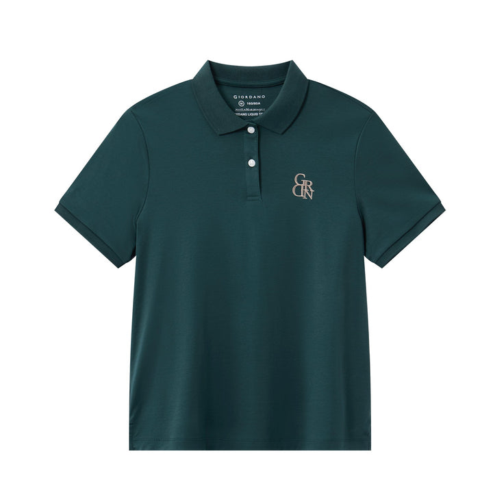 Liquid Touch Embroidered Slim Fit Polo