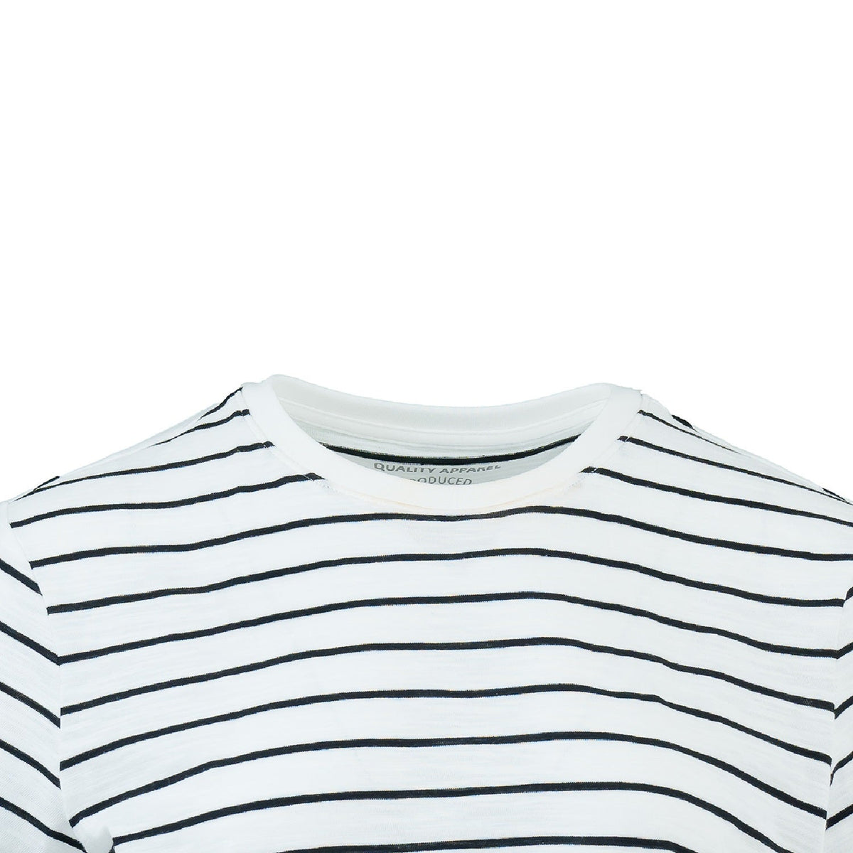 Striped Cotton Tee — view 4