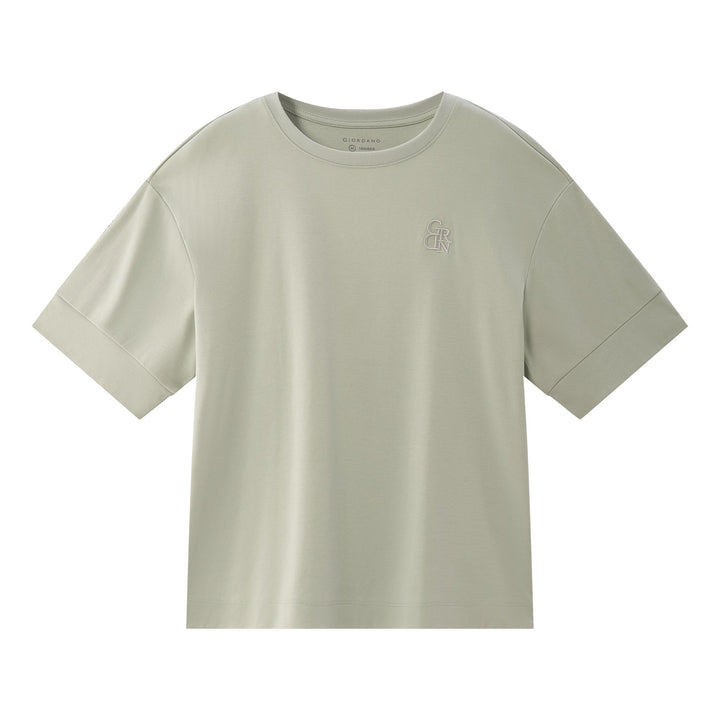 Liquid Touch Embroidered Tee