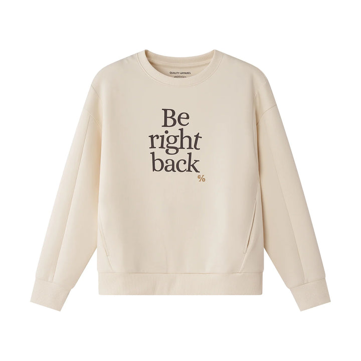 Air Double Knit Loose Sweatshirt