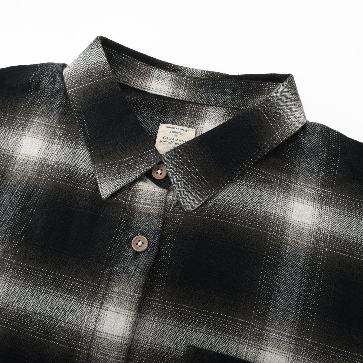 Smoke Grid Flannel — view 3