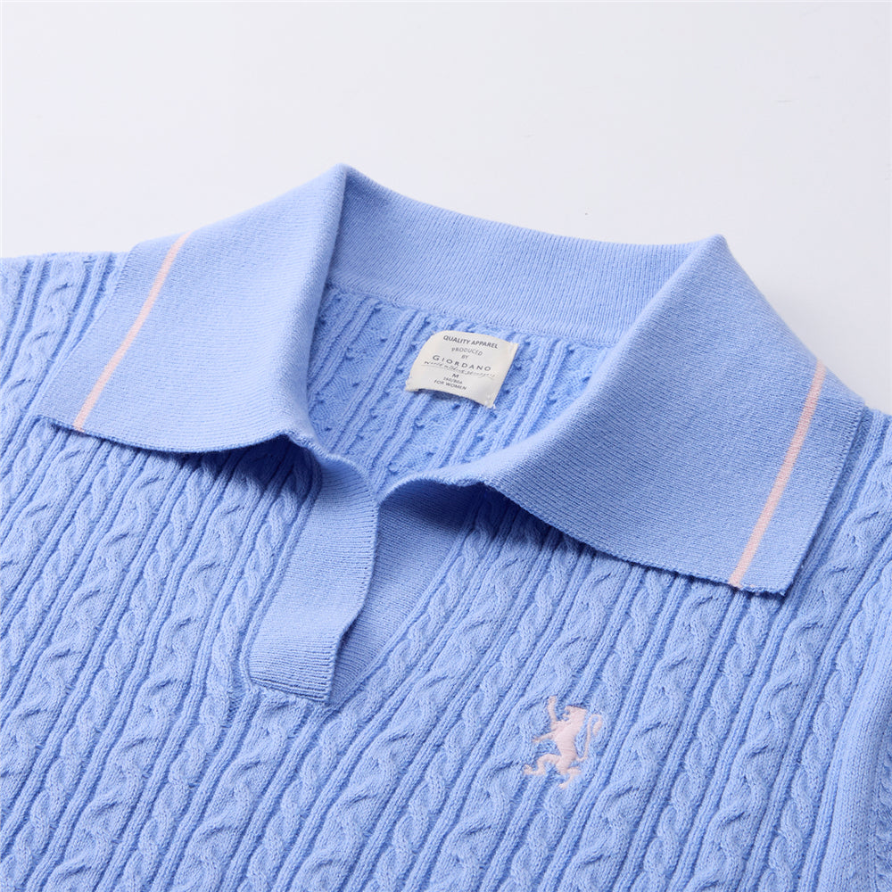 Polo Neck Knitwear — view 3
