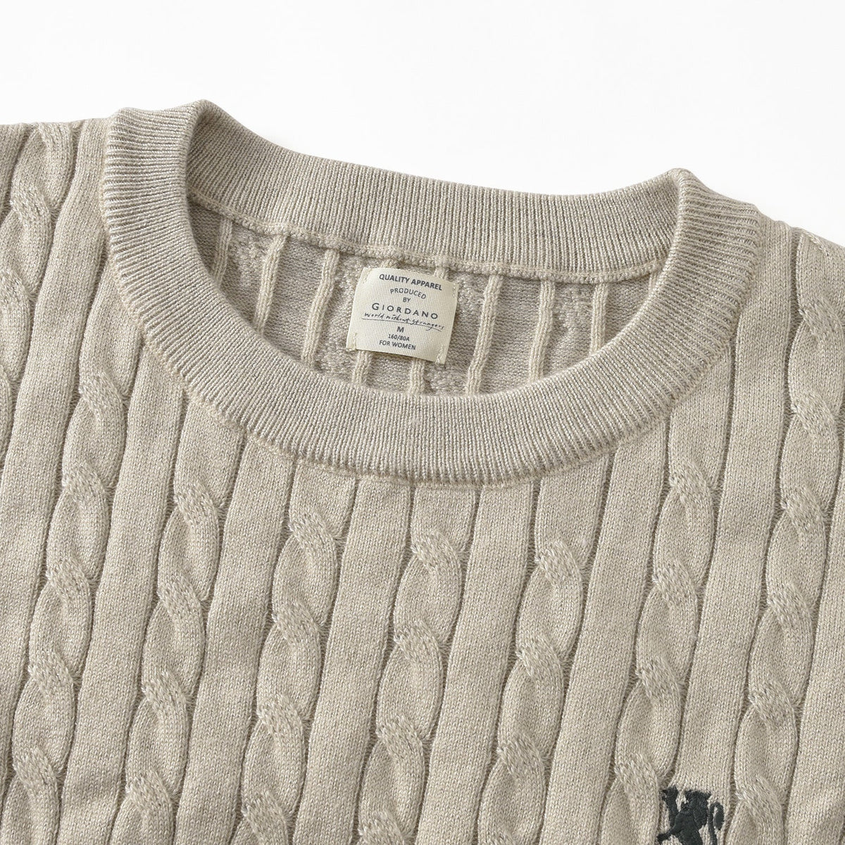 Pullover Sweater with Lion Embroidery — view 4