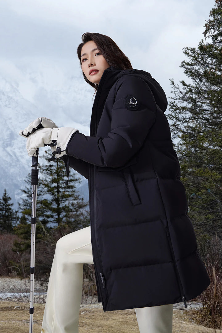 Fluffy Goose Down Jacket
