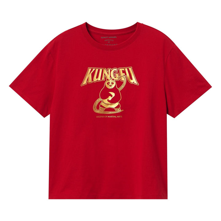 Kung Fu Stance Tee (Red)