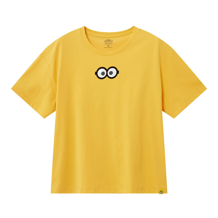 Minions Printed Crop Top