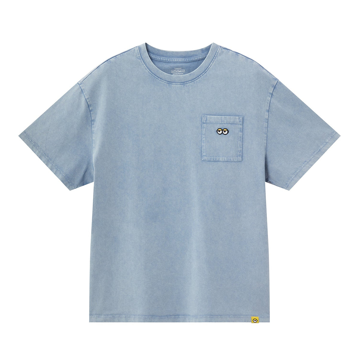 Minions Pattern Denim Tee
