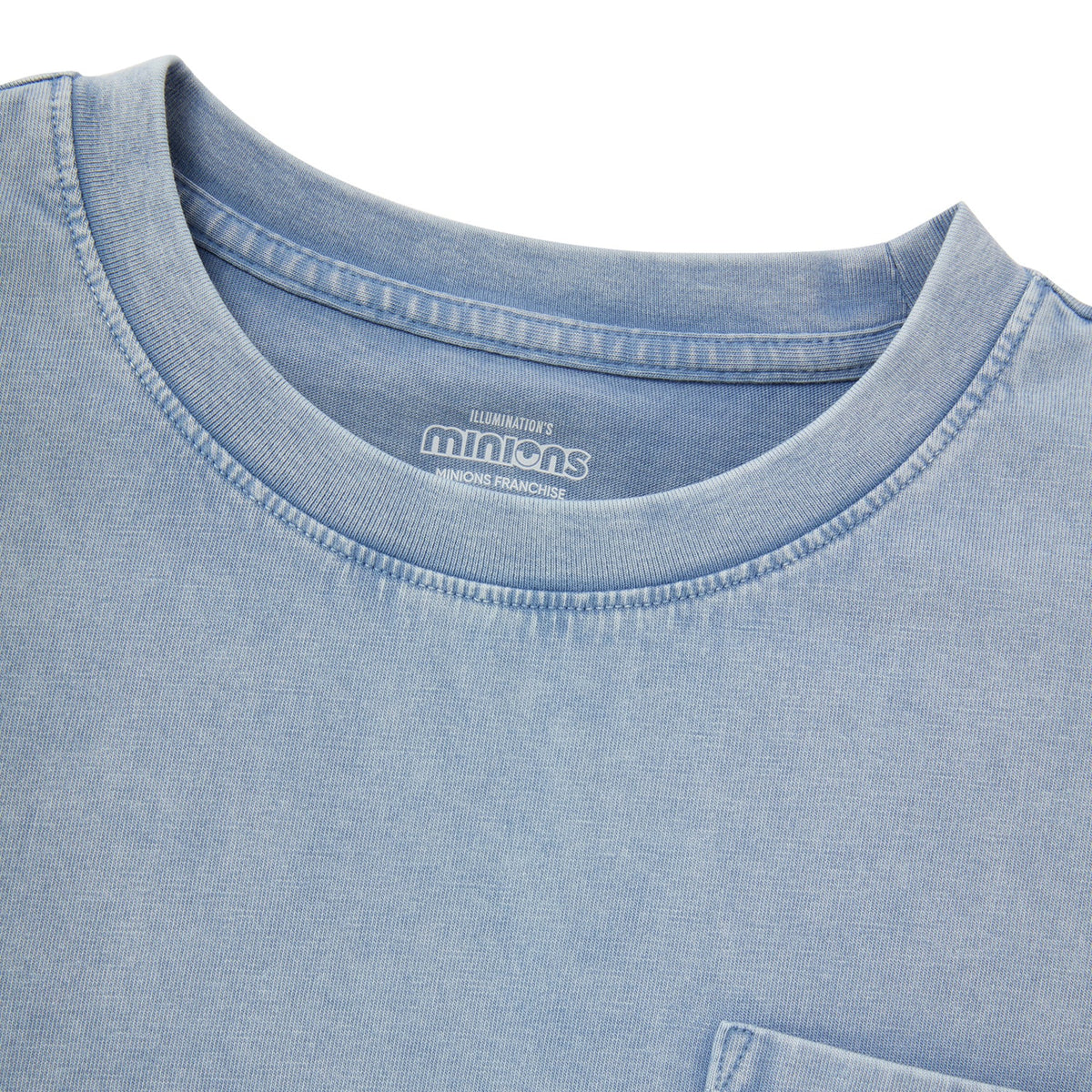 Minions Pattern Denim Tee — view 4