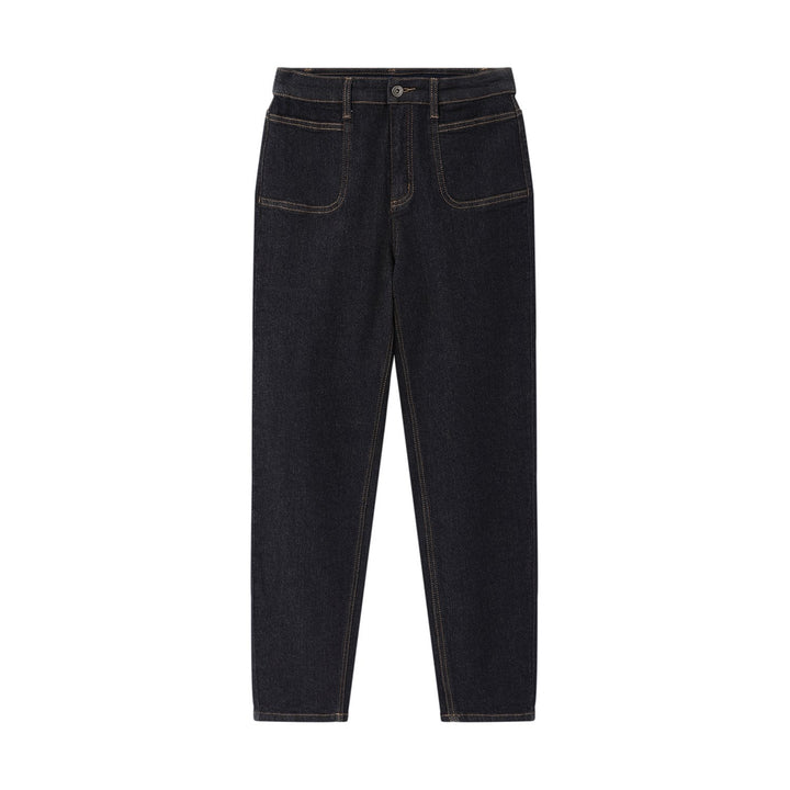 Straight Fit Denim Jeans