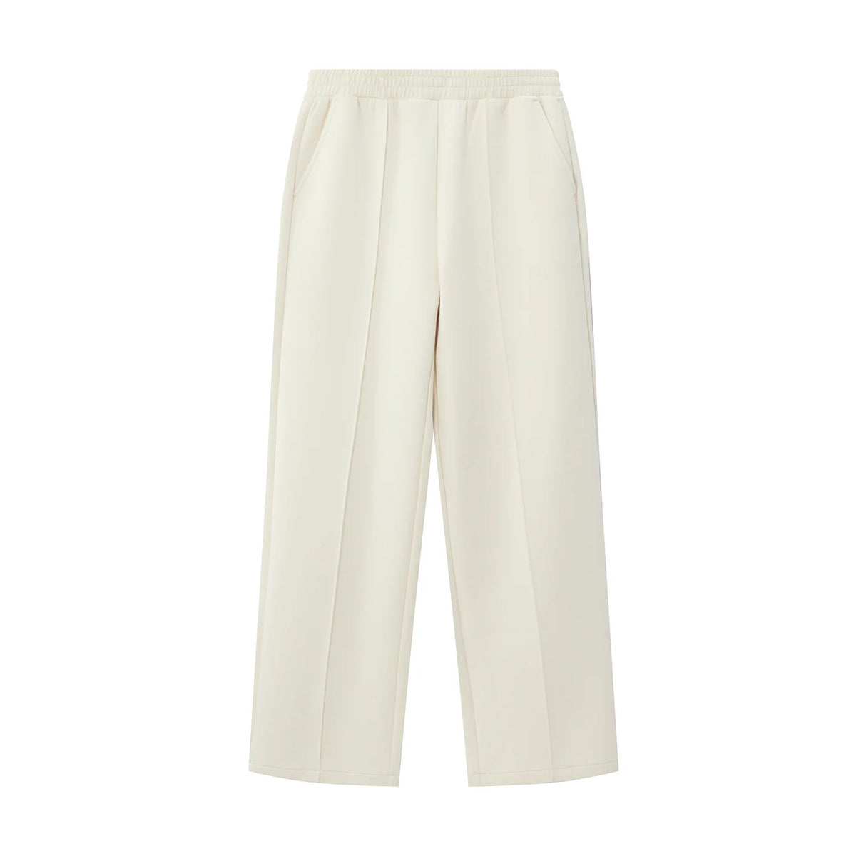 Air Double Knit Wide Leg Joggers